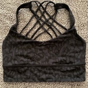 Lulu Lemon Sports bra cheetah print